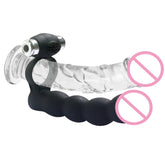 Vibrating Double Penetration Dildo